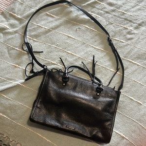 Rebecca Minkoff black leather crossbody